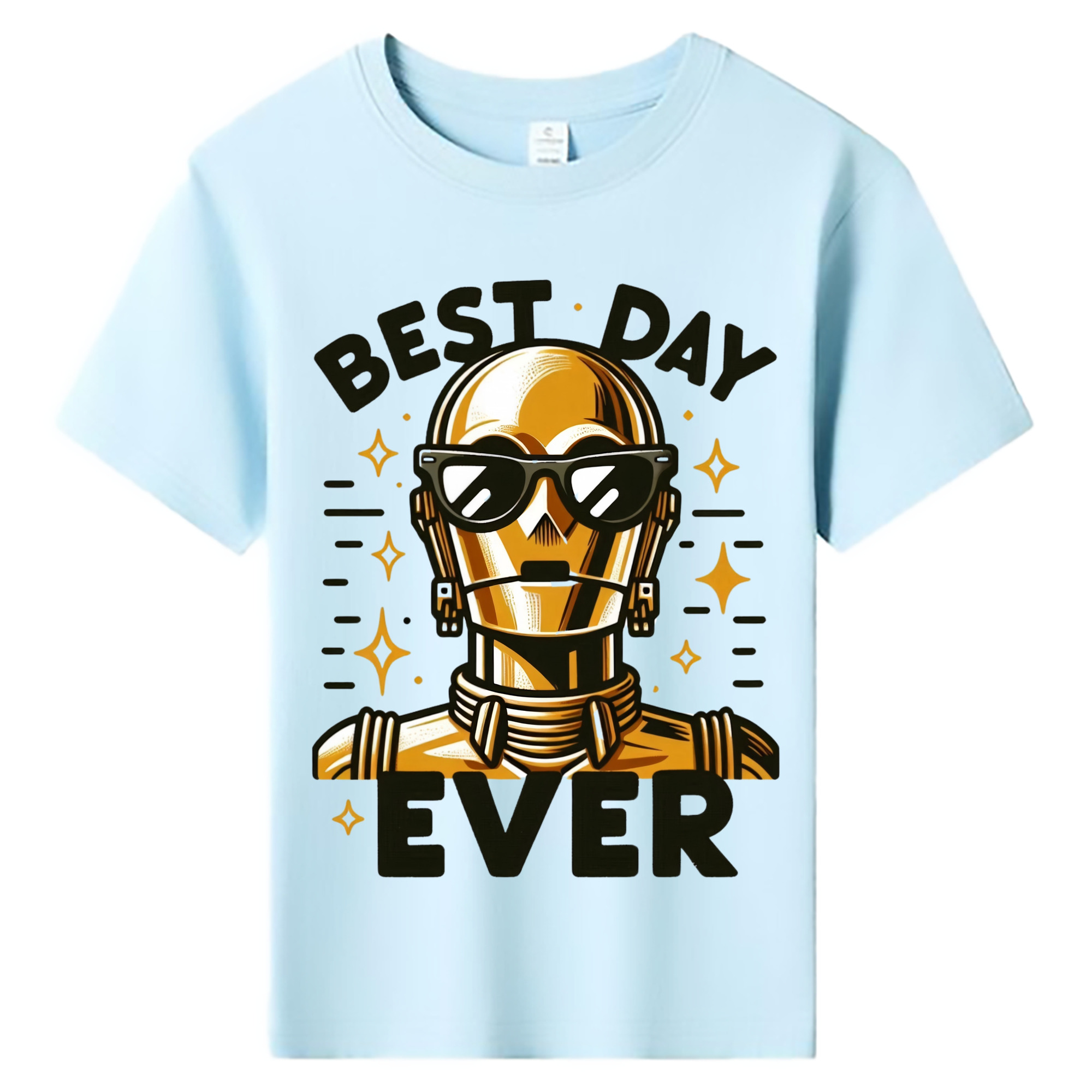 （画像用） スター・ウォーズ Star Wars 綿100％キッズTシャツ（フロントプリント）